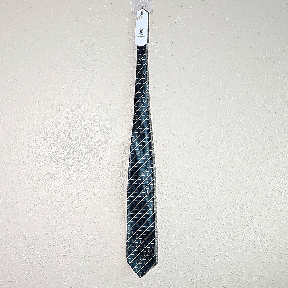 Yves Saint Laurent Printed Tie.